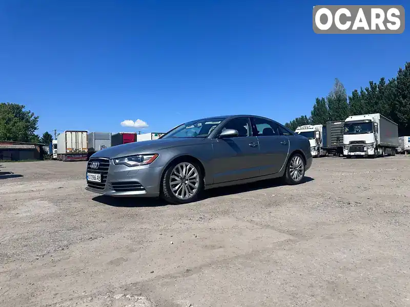 Седан Audi A6 2013 3 л. Автомат обл. Харьковская, Харьков - Фото 1/8