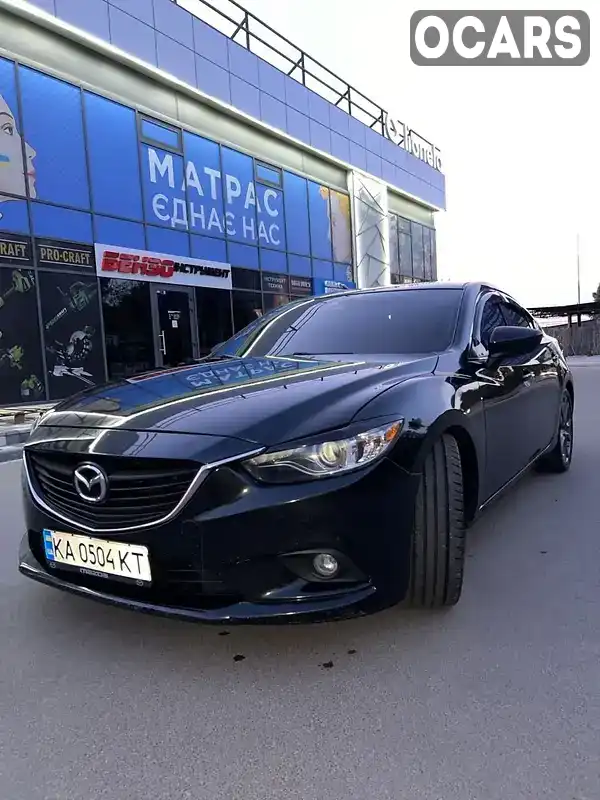 Седан Mazda 6 2013 2.5 л. Автомат обл. Киевская, Вышневое - Фото 1/9