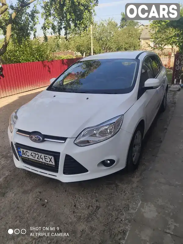 Универсал Ford Focus 2012 1.6 л. Ручная / Механика обл. Волынская, Иваничи - Фото 1/9