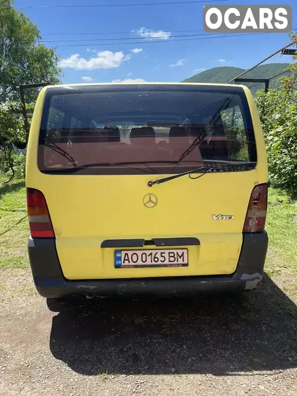 Минивэн Mercedes-Benz Vito 2000 2.15 л. Ручная / Механика обл. Закарпатская, Мукачево - Фото 1/11