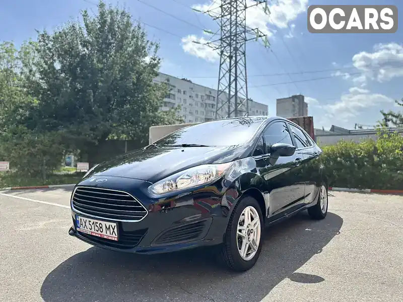 Седан Ford Fiesta 2018 1.6 л. Автомат обл. Харьковская, Харьков - Фото 1/9