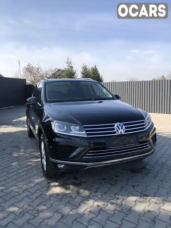 Позашляховик / Кросовер Volkswagen Touareg 2017 3 л. Автомат обл. Тернопільська, Тернопіль - Фото 1/21