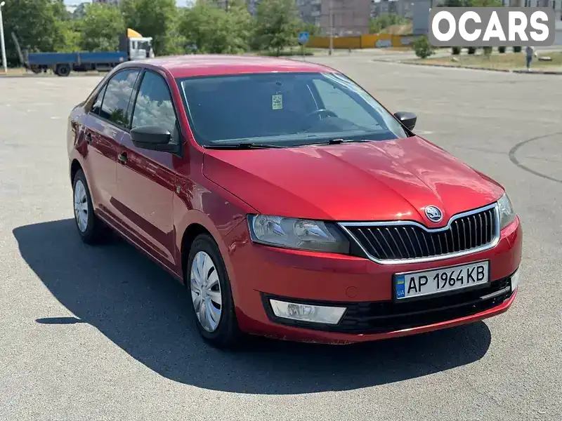 Ліфтбек Skoda Rapid 2014 1.2 л. Ручна / Механіка обл. Запорізька, Запоріжжя - Фото 1/10