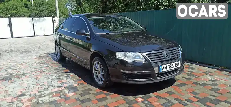 Седан Volkswagen Passat 2007 1.98 л. Ручная / Механика обл. Житомирская, Брусилов - Фото 1/21