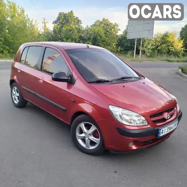 Хэтчбек Hyundai Getz 2006 1.4 л. Ручная / Механика обл. Киевская, Киев - Фото 1/12