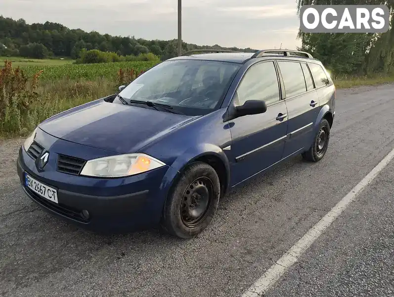 Універсал Renault Megane 2005 1.4 л. Ручна / Механіка обл. Хмельницька, Ізяслав - Фото 1/10