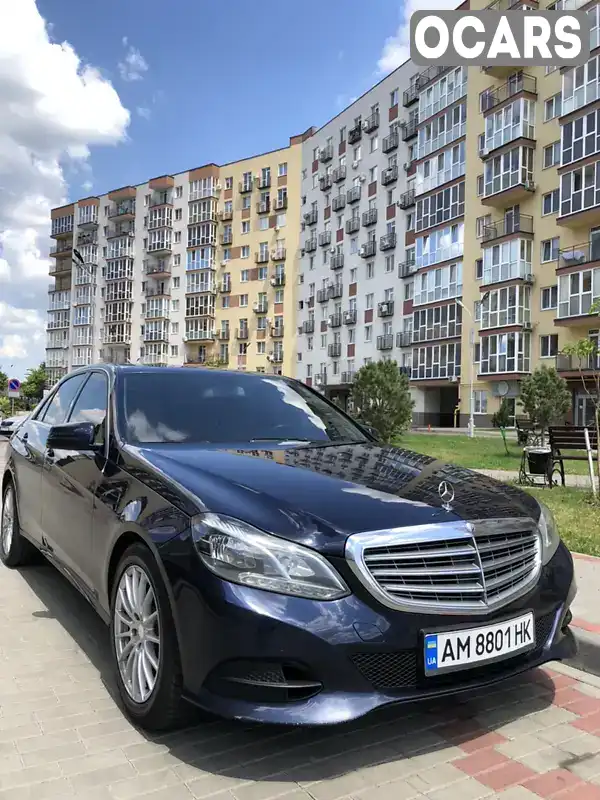 Седан Mercedes-Benz E-Class 2015 2.2 л. Автомат обл. Житомирская, Житомир - Фото 1/21