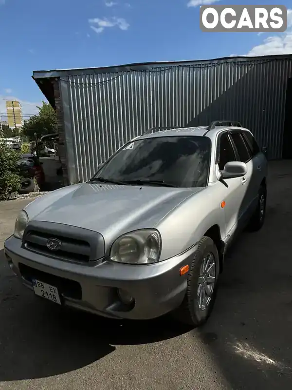 Внедорожник / Кроссовер Hyundai Santa FE 2005 2.4 л. Ручная / Механика обл. Днепропетровская, Днепр (Днепропетровск) - Фото 1/8