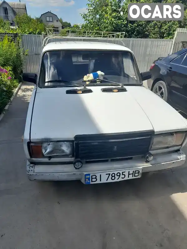 Седан ВАЗ / Lada 2107 1982 1.45 л. Ручная / Механика обл. Полтавская, Кременчуг - Фото 1/9