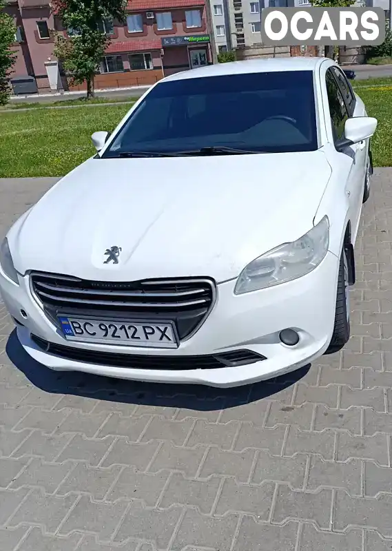 Седан Peugeot 301 2013 1.56 л. Ручна / Механіка обл. Львівська, Львів - Фото 1/21