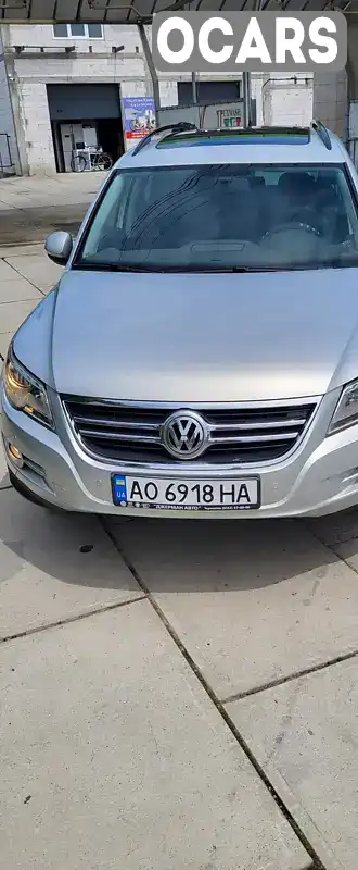 Позашляховик / Кросовер Volkswagen Tiguan 2010 1.39 л. Ручна / Механіка обл. Закарпатська, Хуст - Фото 1/13