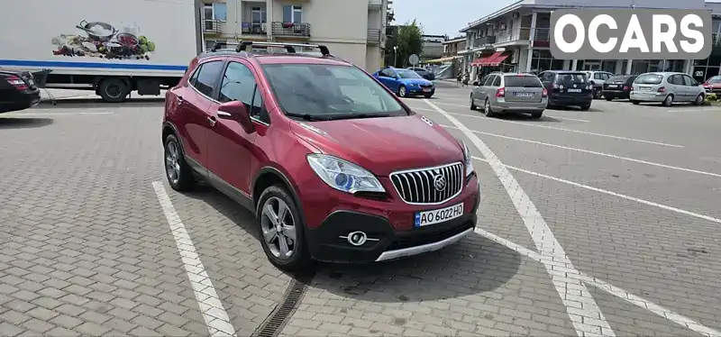 Внедорожник / Кроссовер Buick Encore 2014 1.4 л. Автомат обл. Закарпатская, Ужгород - Фото 1/13