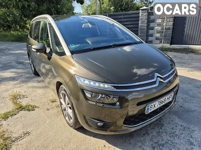 Мінівен Citroen Grand C4 Picasso 2014 2 л. Автомат обл. Хмельницька, Славута - Фото 1/21