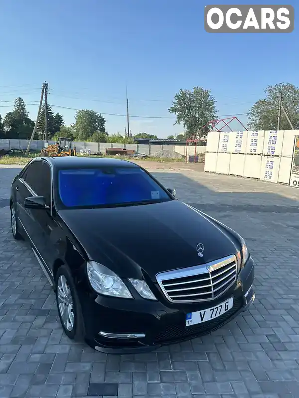 Седан Mercedes-Benz E-Class 2012 2.2 л. Автомат обл. Житомирская, Попельня - Фото 1/21