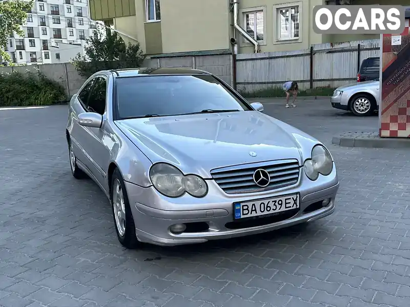 Купе Mercedes-Benz C-Class 2002 2.2 л. Робот обл. Львовская, Львов - Фото 1/14