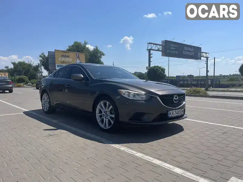 Седан Mazda 6 2015 2.49 л. Автомат обл. Киевская, Вышневое - Фото 1/21