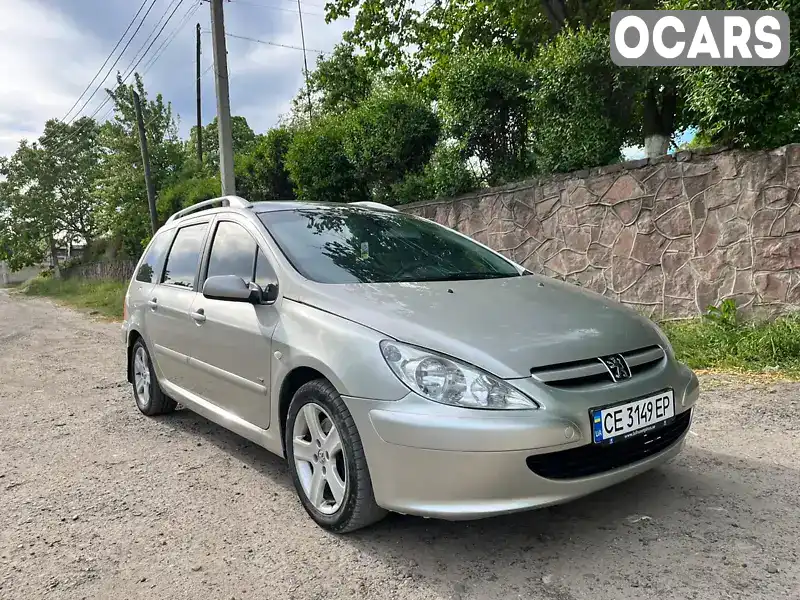 Універсал Peugeot 307 2004 2 л. Ручна / Механіка обл. Чернівецька, Чернівці - Фото 1/14