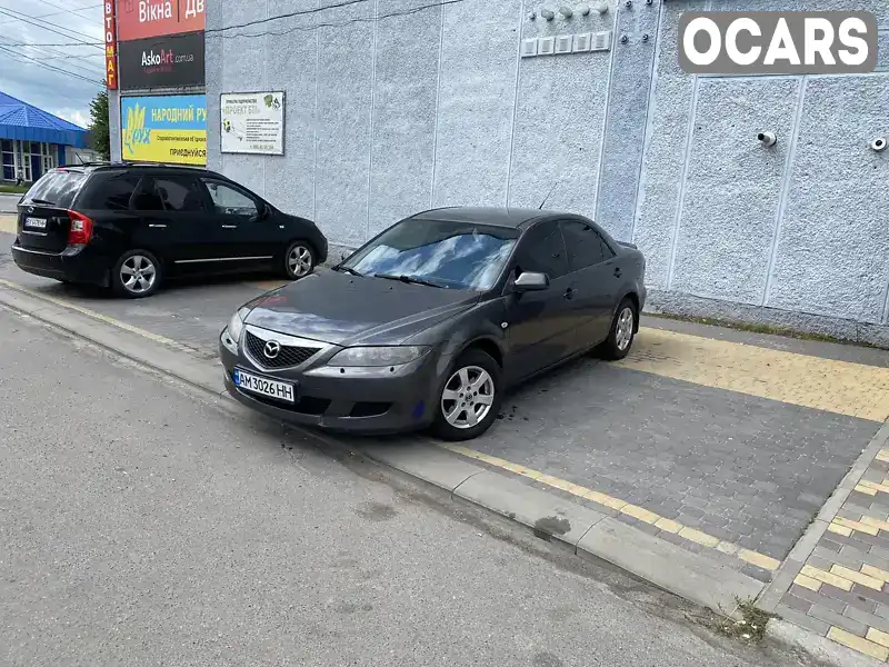 Седан Mazda 6 2006 2 л. Автомат обл. Хмельницкая, Староконстантинов - Фото 1/9