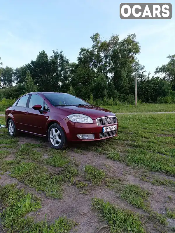 Седан Fiat Linea 2011 1.37 л. Ручная / Механика обл. Житомирская, Бердичев - Фото 1/15