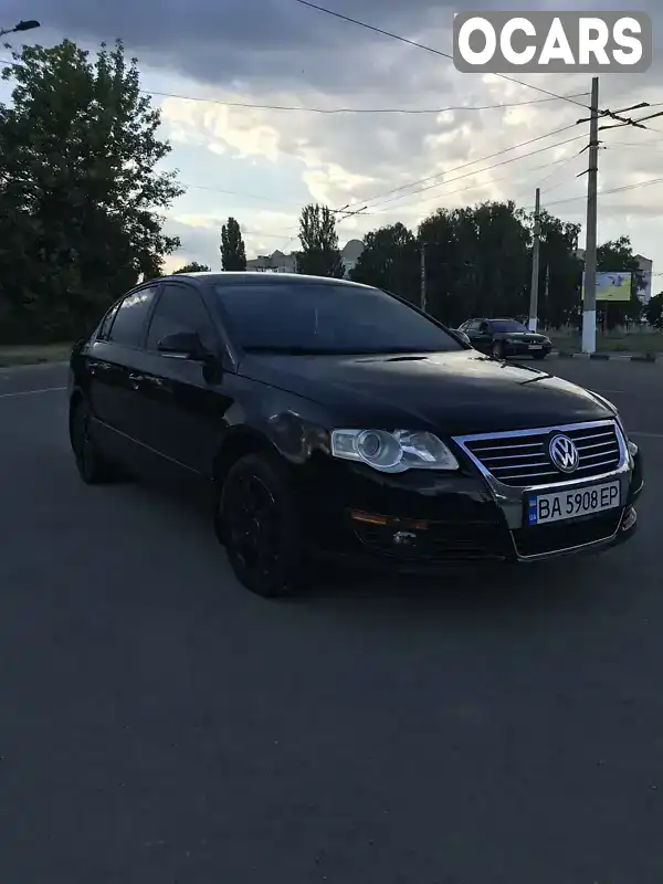 Седан Volkswagen Passat 2007 1.98 л. Автомат обл. Кировоградская, Кропивницкий (Кировоград) - Фото 1/6