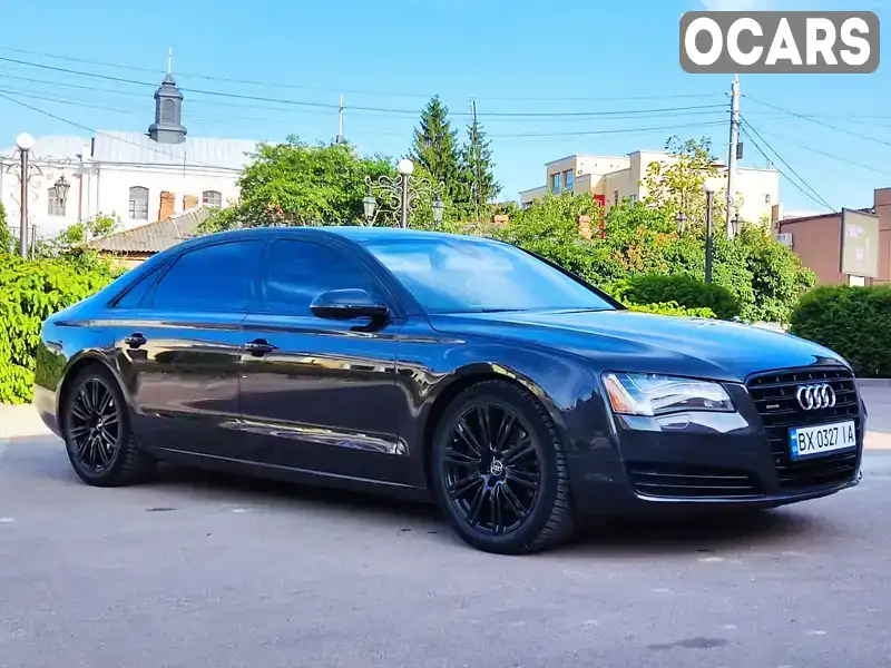 Седан Audi A8 2013 2.97 л. Типтронік обл. Житомирська, Бердичів - Фото 1/21