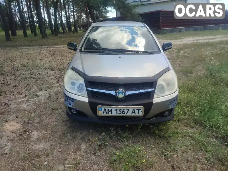 Седан Geely MK 2008 1.59 л. Ручная / Механика обл. Житомирская, Коростышев - Фото 1/17