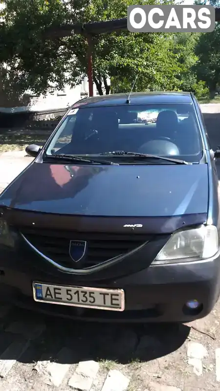 Седан Dacia Logan 2006 1.4 л. Ручная / Механика обл. Донецкая, Доброполье - Фото 1/4