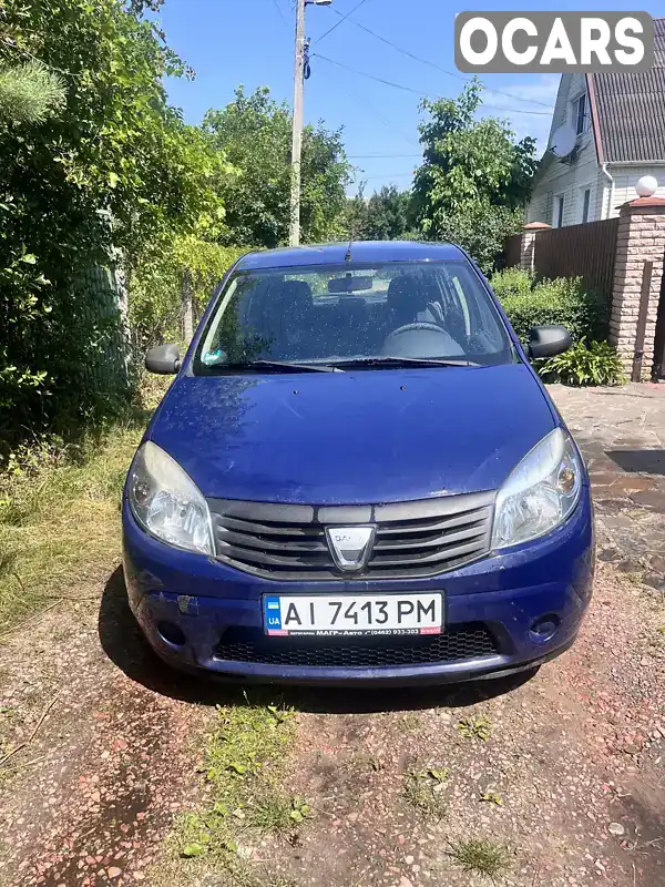 Хэтчбек Dacia Sandero 2009 1.39 л. Ручная / Механика обл. Киевская, Вышгород - Фото 1/10