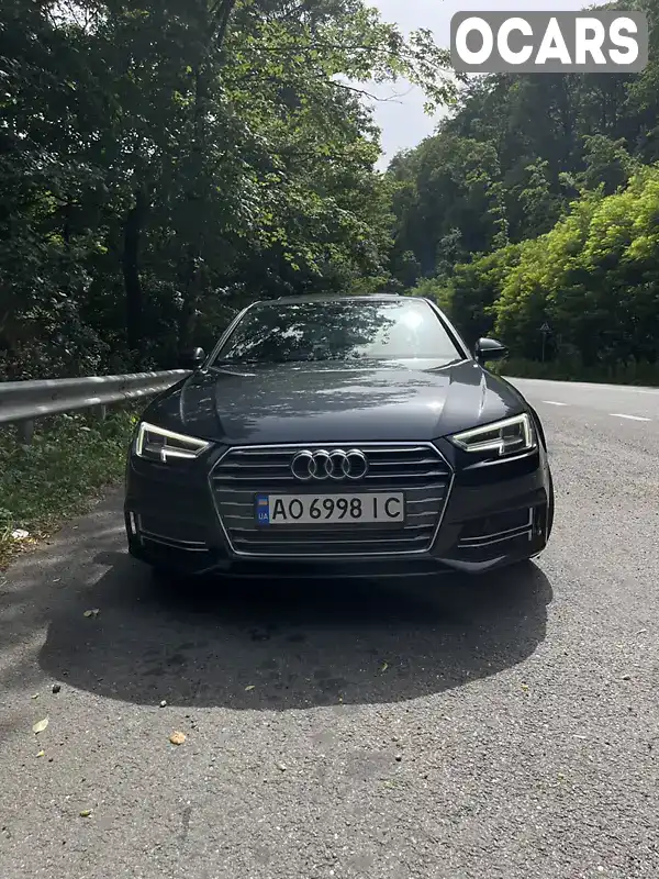 Седан Audi A4 2018 1.98 л. Автомат обл. Закарпатська, Ужгород - Фото 1/21