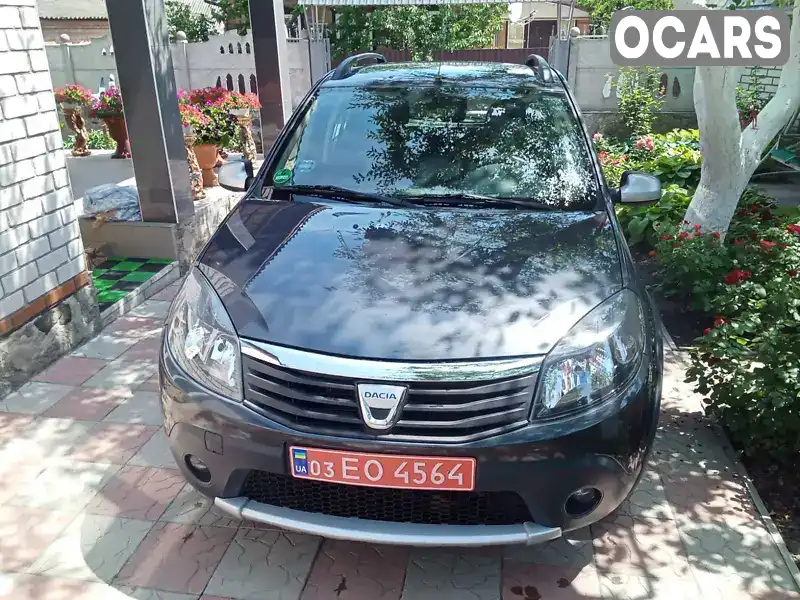 Внедорожник / Кроссовер Dacia Sandero StepWay 2010 1.6 л. Ручная / Механика обл. Полтавская, Решетиловка - Фото 1/21