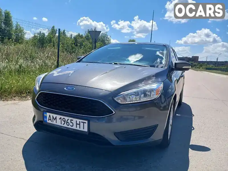 Седан Ford Focus 2015 2 л. Автомат обл. Житомирська, Коростень - Фото 1/8