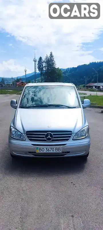 Минивэн Mercedes-Benz Vito 2007 2.99 л. Автомат обл. Тернопольская, Тернополь - Фото 1/21