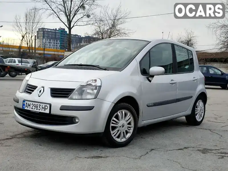 Хэтчбек Renault Modus 2006 1.39 л. Ручная / Механика обл. Житомирская, Звягель - Фото 1/21