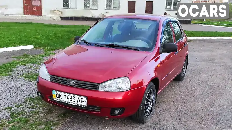 Седан ВАЗ / Lada 1118 Калина 2008 1.6 л. Ручна / Механіка обл. Рівненська, Рівне - Фото 1/21