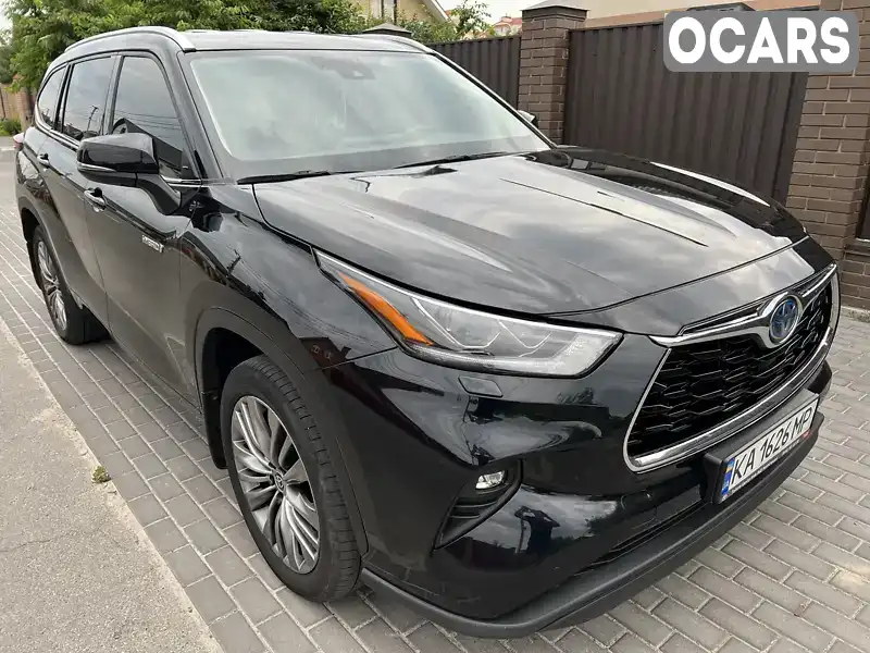 Внедорожник / Кроссовер Toyota Highlander 2021 2.49 л. Автомат обл. Киевская, Киев - Фото 1/21