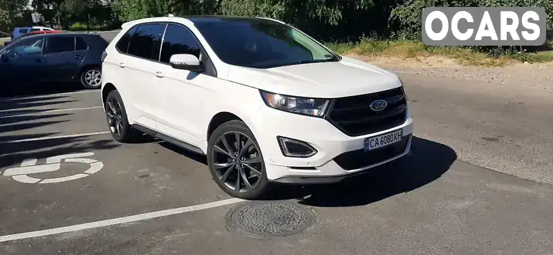 Внедорожник / Кроссовер Ford Edge 2017 2.7 л. Автомат обл. Черкасская, Умань - Фото 1/17