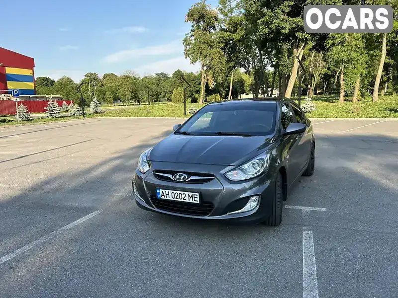 Седан Hyundai Accent 2012 1.6 л. Автомат обл. Донецкая, Краматорск - Фото 1/21