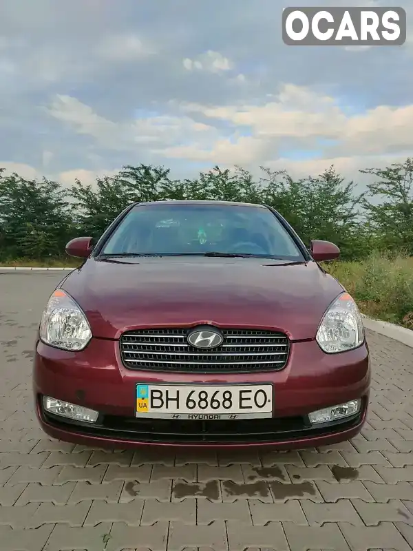 Седан Hyundai Accent 2008 1.4 л. Ручна / Механіка обл. Одеська, Одеса - Фото 1/21