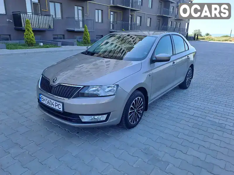 Лифтбек Skoda Rapid 2013 1.6 л. Ручная / Механика обл. Одесская, Южное (Пивденное) - Фото 1/14