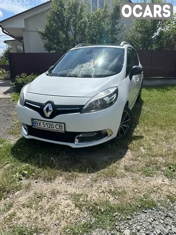 Мінівен Renault Grand Scenic 2013 1.46 л. Ручна / Механіка обл. Хмельницька, Хмельницький - Фото 1/16