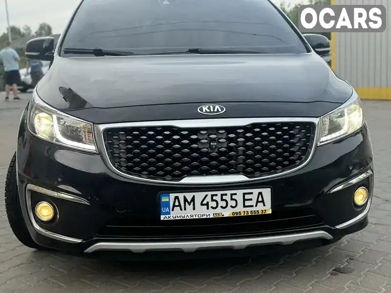 Мінівен Kia Carnival 2014 2.2 л. Автомат обл. Житомирська, Житомир - Фото 1/21