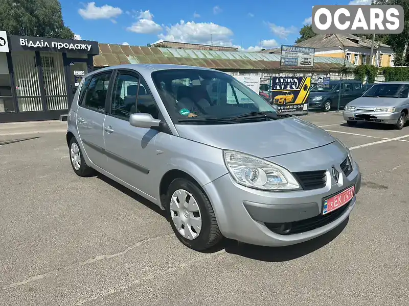 Мінівен Renault Scenic 2007 1.6 л. Ручна / Механіка обл. Чернігівська, Ніжин - Фото 1/21