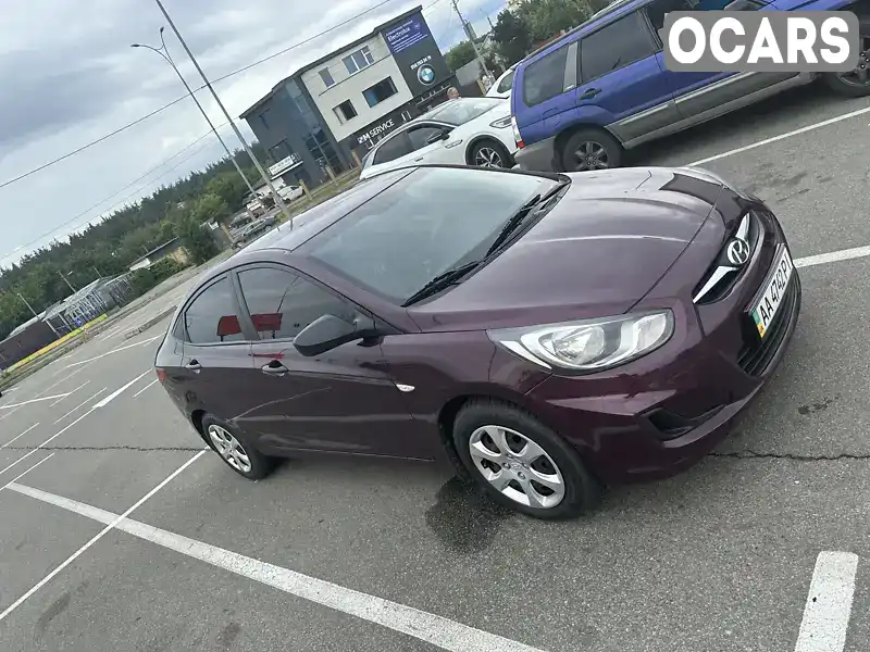 Седан Hyundai Accent 2013 1.4 л. Автомат обл. Киевская, Киев - Фото 1/21