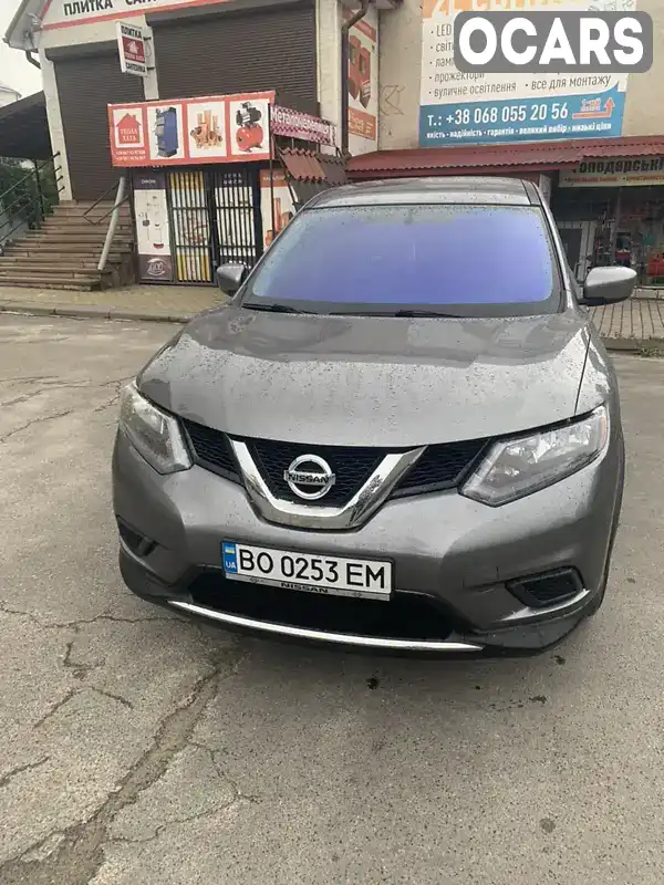 Внедорожник / Кроссовер Nissan Rogue 2016 2.5 л. Автомат обл. Львовская, Золочев - Фото 1/14