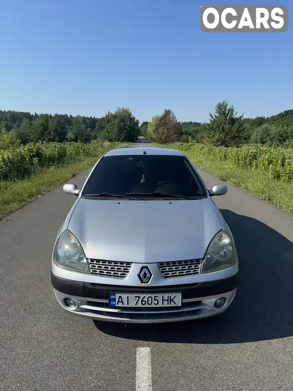 Седан Renault Clio Symbol 2005 1.39 л. Ручная / Механика обл. Киевская, Березань - Фото 1/10