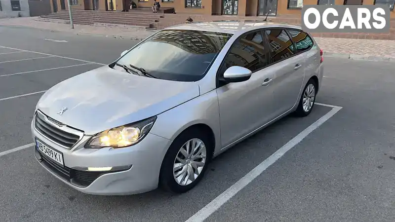 Универсал Peugeot 308 2014 1.56 л. Ручная / Механика обл. Киевская, Вышневое - Фото 1/21