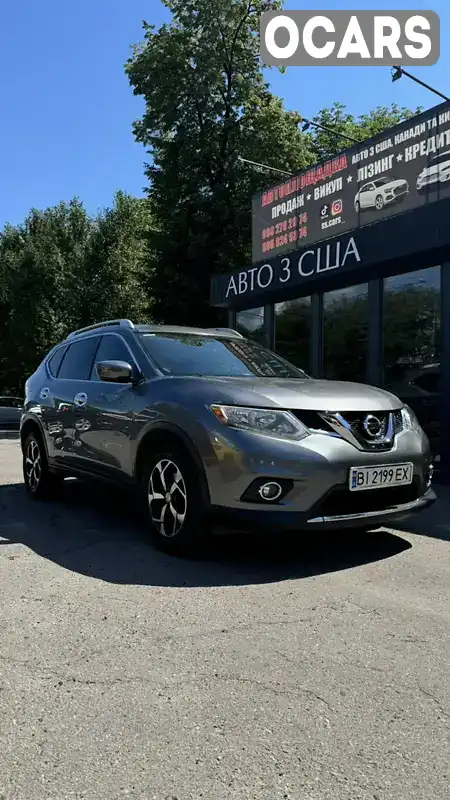 Позашляховик / Кросовер Nissan Rogue 2016 2.5 л. Варіатор обл. Полтавська, Полтава - Фото 1/20