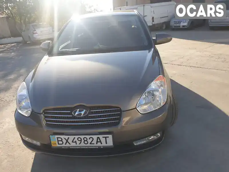 Седан Hyundai Accent 2008 1.4 л. Ручна / Механіка обл. Хмельницька, Хмельницький - Фото 1/21