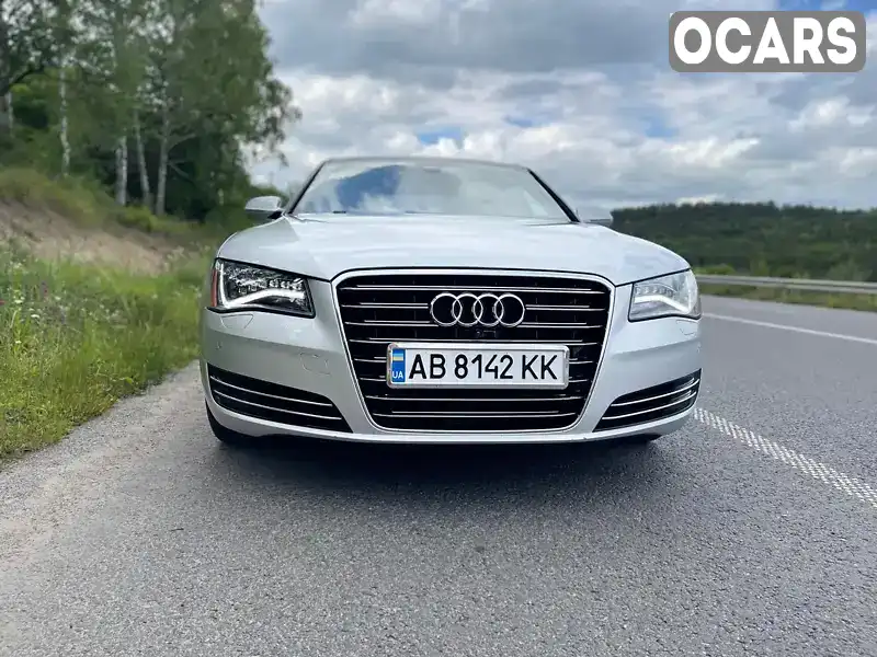 Седан Audi A8 2012 3 л. Типтронік обл. Вінницька, Могилів-Подільський - Фото 1/21