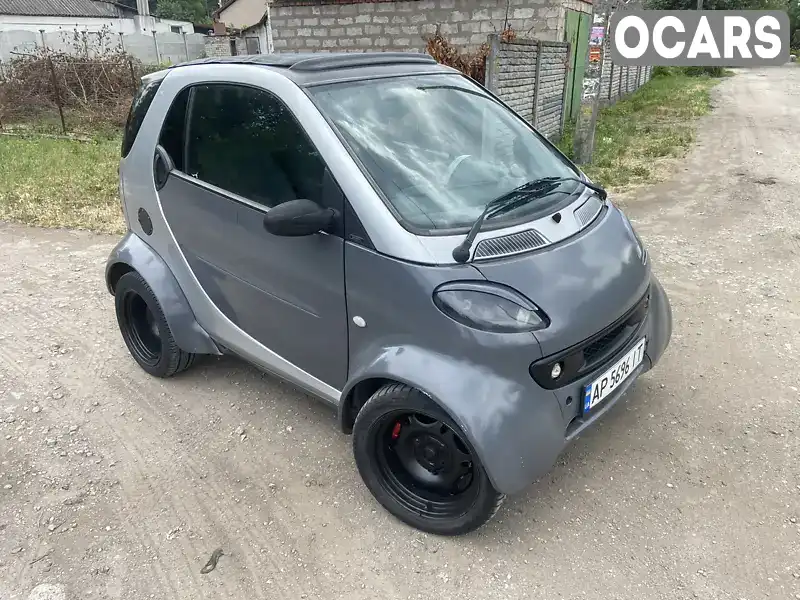 Купе Smart Fortwo 2001 0.6 л. Автомат обл. Запорізька, Запоріжжя - Фото 1/16